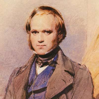 Charles Darwin-Gemälde