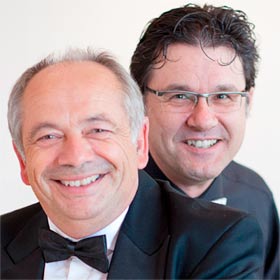 Eckhard Radau und Bernd Düring