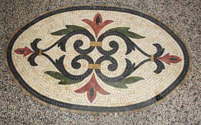 Terrazzo-Mosaik