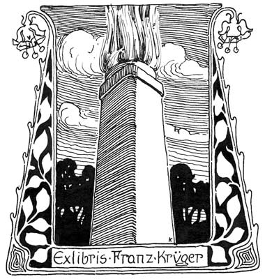 Exlibris Franz Krüger