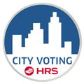 HRS City Voting, Schriftzug
