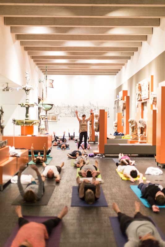 Yoga im Museum Lüneburg