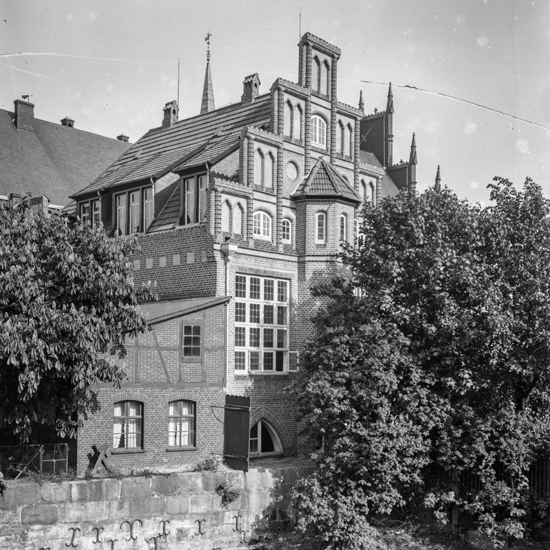 Der Krügerbau, Foto Architekt Franz Krüger. Sammlung Museum Lüneburg 