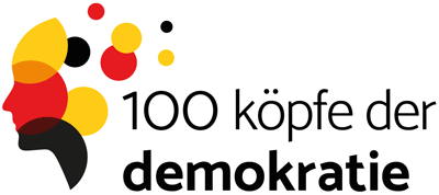 Logo: 100 Köpfe der Demokratie