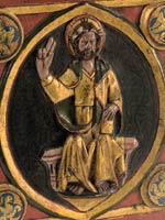Detail: Christus als Weltenrichter