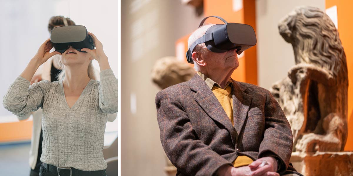 VR begeistert Jung und Alt, groß